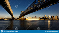april-louisiana-usa-crescent-city-bridges-cross-mississippi-river-algiers-point-to-new-orleans-166933530
